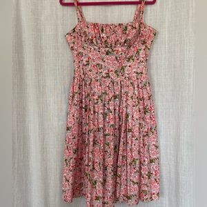 Bernie Dexter pink floral dress